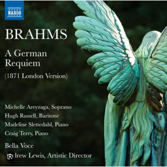 BRAHMS - Lewis - Ein deutsches Requiem (Un Requiem allemand), pour solis 1871 London Version (in english)